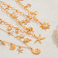 Boho Multi-Layered Pendant Necklace Set