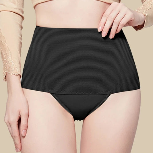 High Waist Flat Belly Shaping Slimming Panties 【2 PCS/Pack】