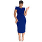 Sleeveless casual slim fit slit hip-wrapped women's dress