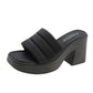 Thick-Soled Chunky Heel Sandals