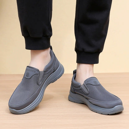 Breathable Mesh Slip-On Sneakers