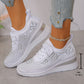 Rhinestone Thick-Sole Casual Sports Women's Shoes
