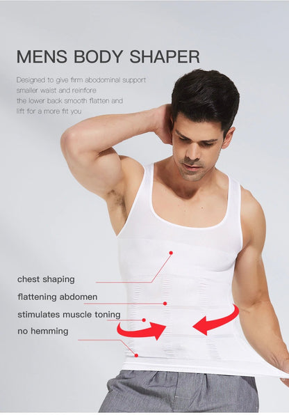Men's Slimming Body Shaper Vest [2 PCS/PACK]