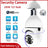Wireless Wifi Light Bulb Camera Security Camera