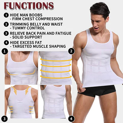 Men's Slimming Body Shaper Vest [2 PCS/PACK]