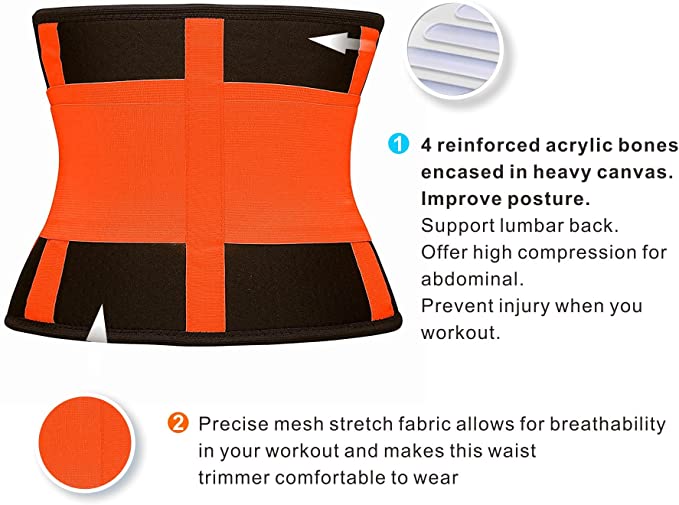 Upgraded High Quality Tummy Trimmer Sliming Belt