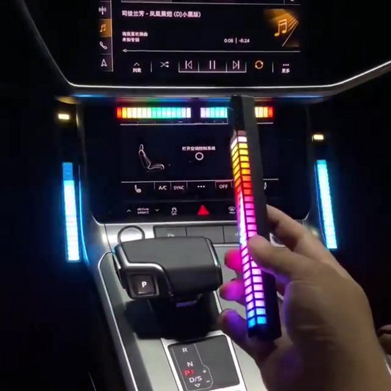 [Hot Sale!] RGB Voice-Activated Synchronous Rhythm Colorful Light