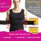 【On Sale!】Sauna Suit Sweat Vest Men's Workout Tank Tops Black