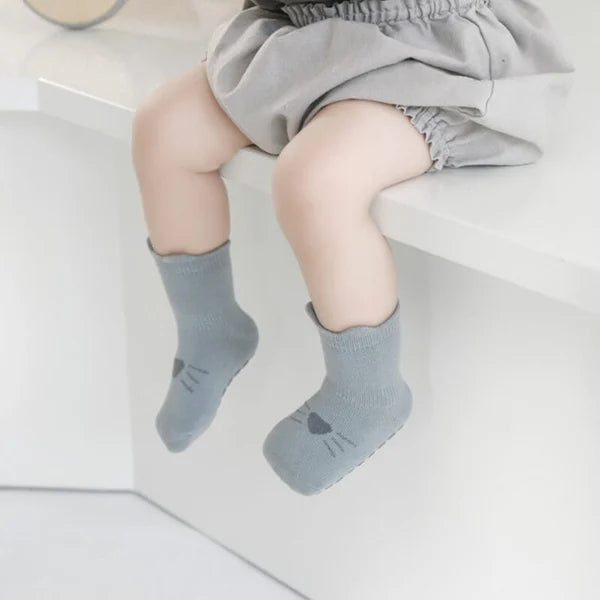 [Sale!] Baby Socks Children Floor Socks 4 Pairs/Pack